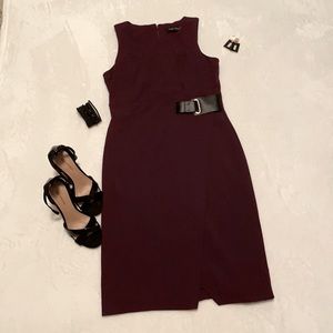 Maroon Ivanka Trump dress size 8
